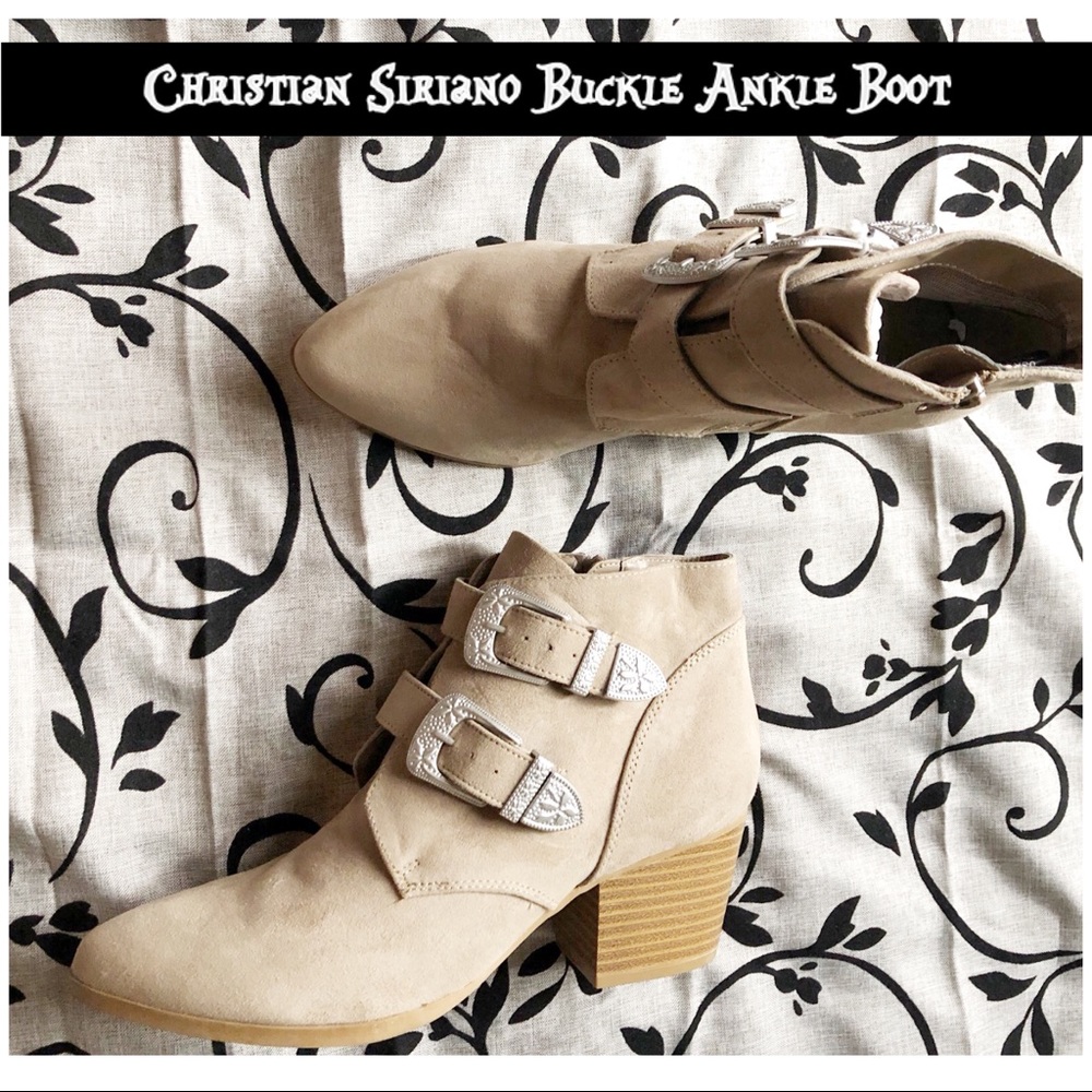 NWT Steampunk/Boho🗝 3-Buckle Ankle Boots